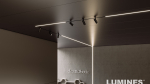 LUMINES SOLVIA Profile lacquered white 4.15 m